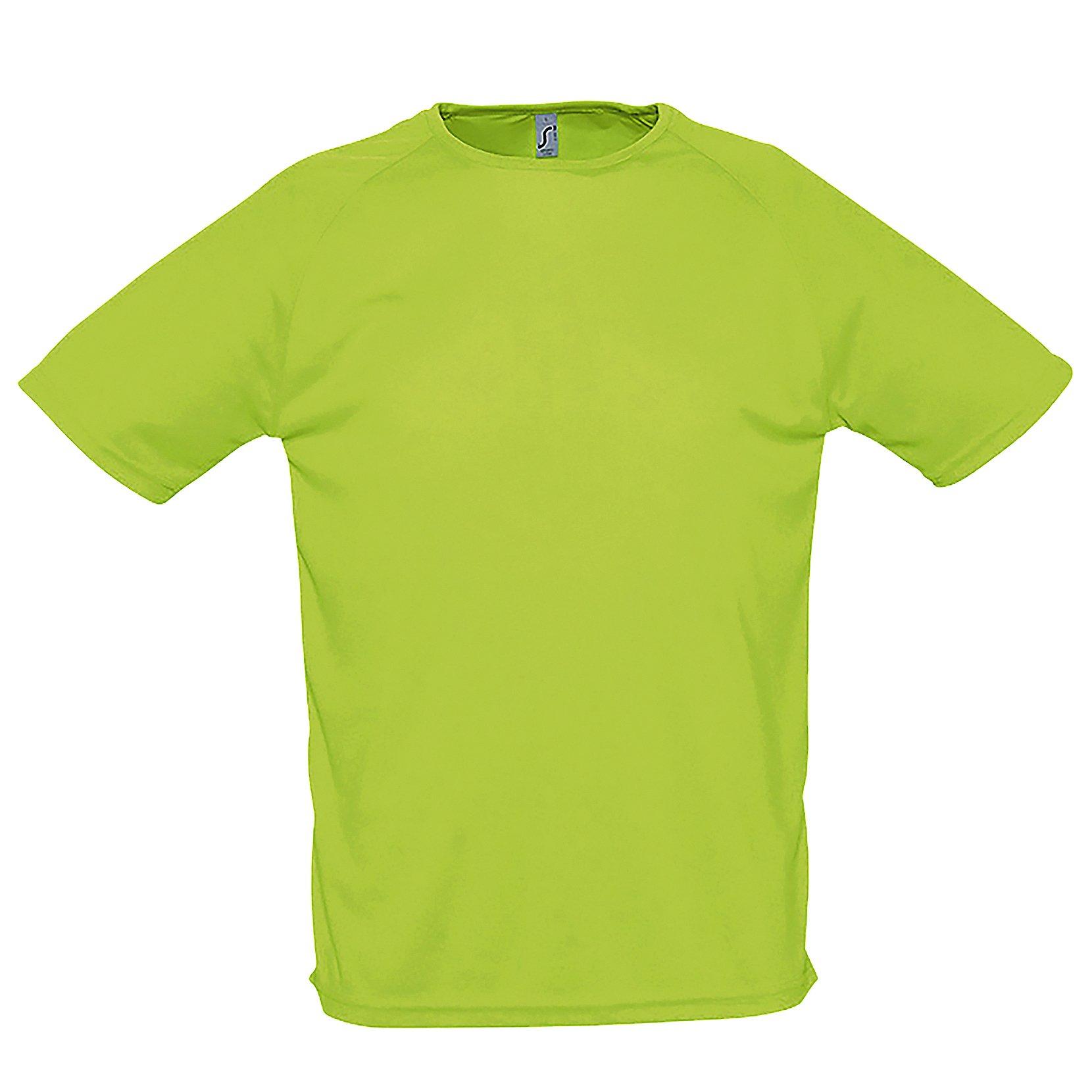 Image of Sporty Performance Tshirt, Kurzarm, Rundhals Herren Grün XS