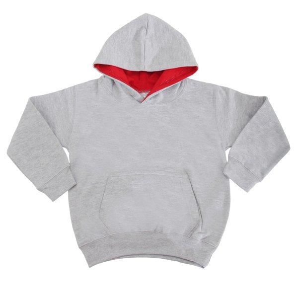 Image of Kapuzen Pullover Varsity Jungen Grau 140