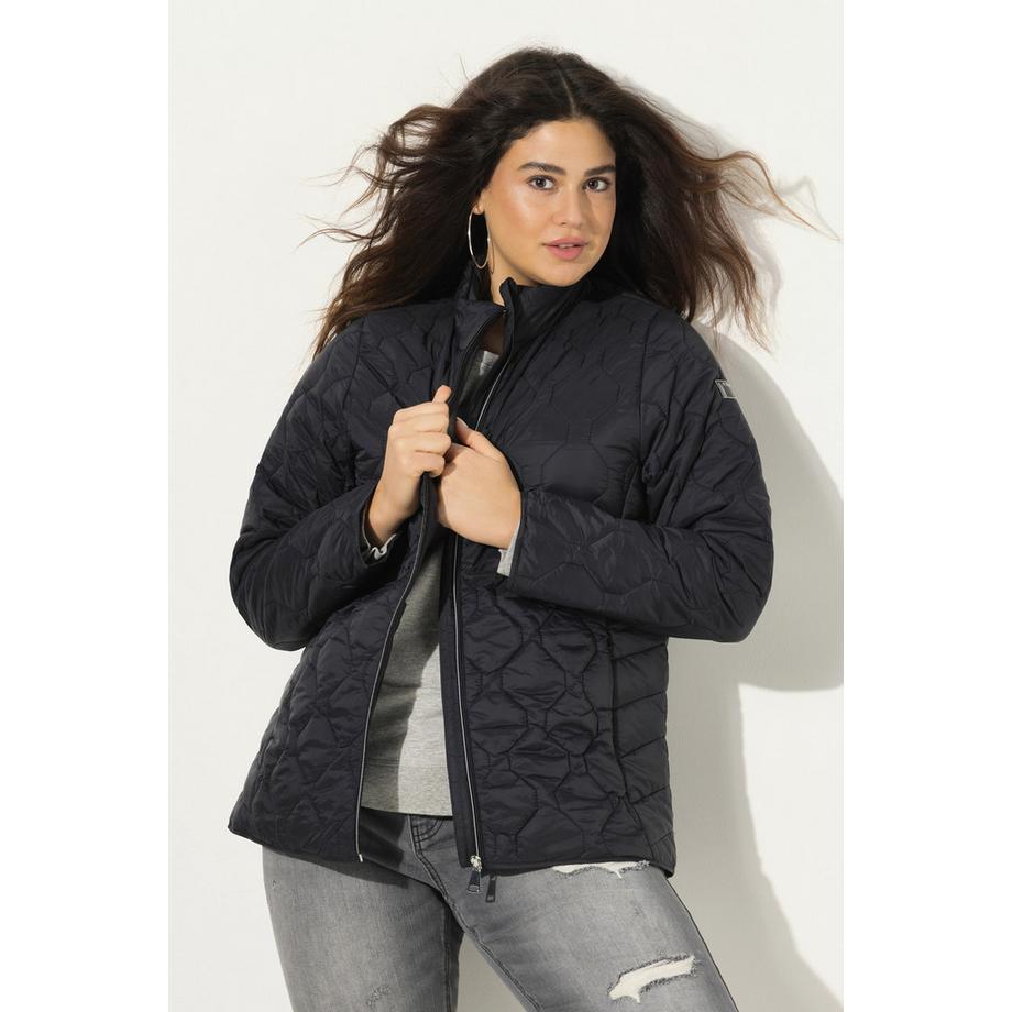 Ulla Popken HYPRAR Leichtstepp-Jacke Wasserabweisend Recycelt  