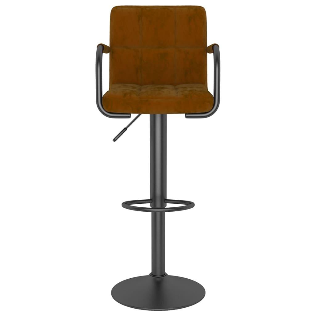 VidaXL Tabouret de bar velours  