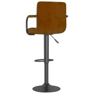 VidaXL Tabouret de bar velours  