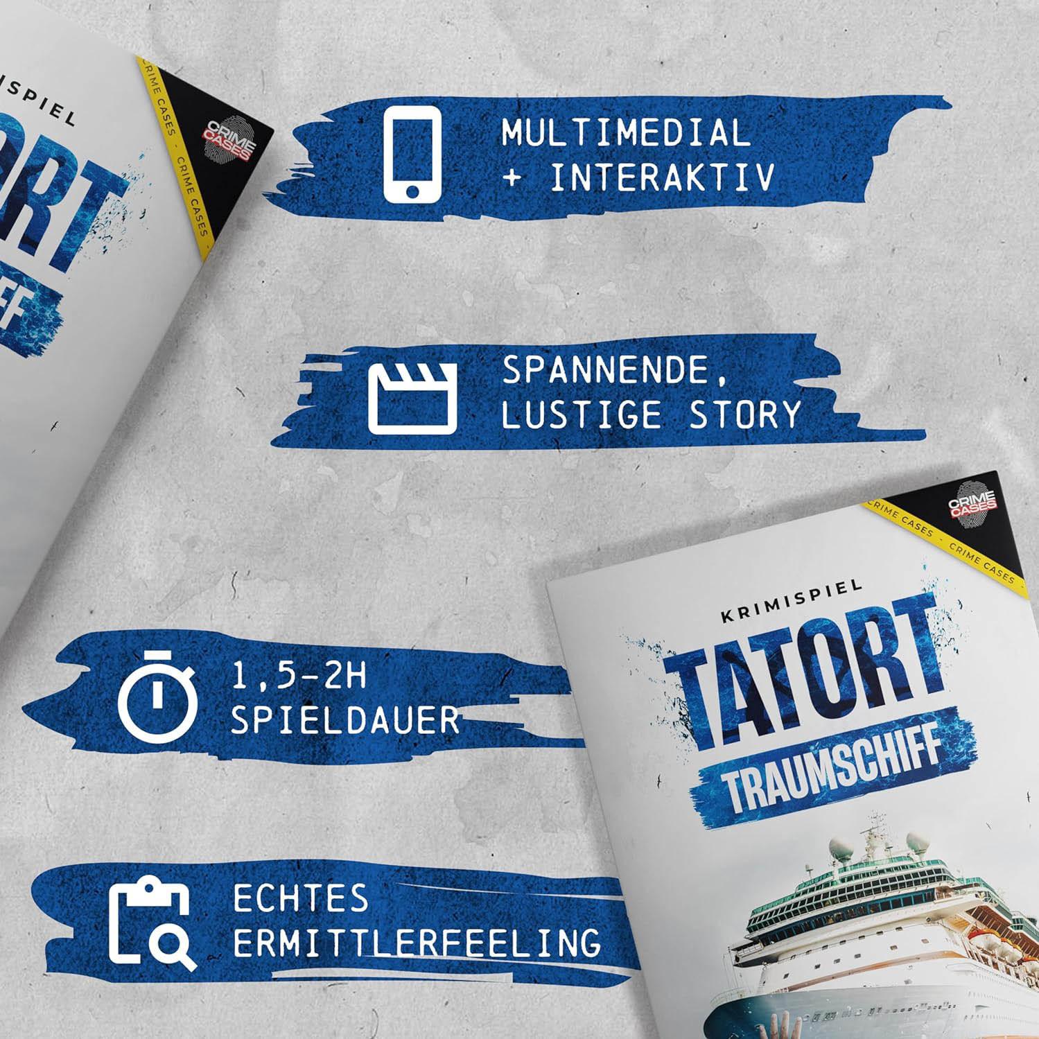 Crime Cases  Tatort Traumschiff - Jeu d'enquête 