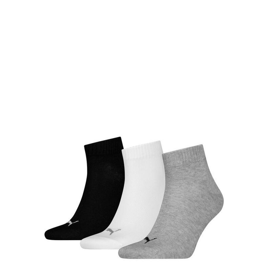 PUMA Calzini Basic Quarter Confezione da 3  