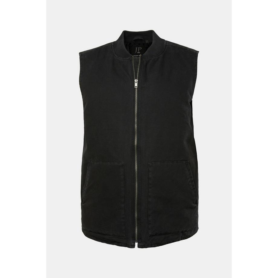 JP1880 Gilet en toile Col Teddy  
