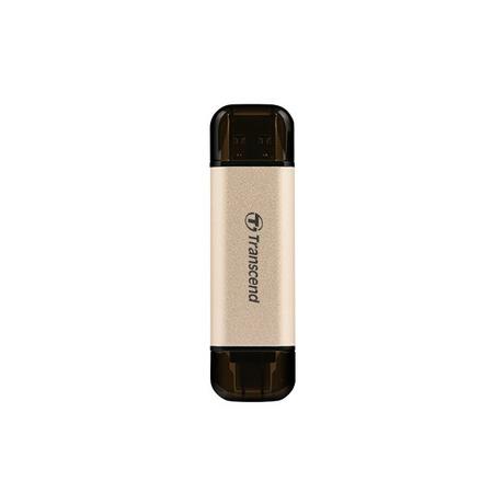 Transcend  Transcend JetFlash 930C lecteur USB flash 128 Go USB Type-A / USB Type-C 3.2 Gen 1 (3.1 Gen 1) Or 