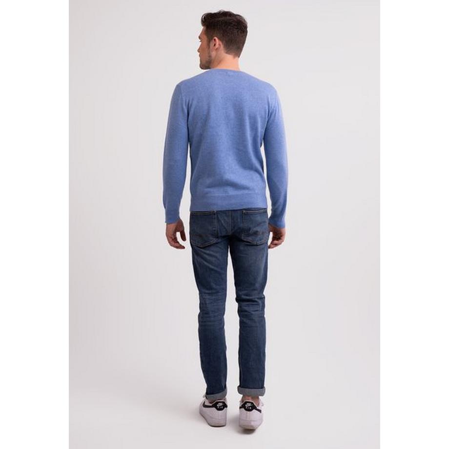 CASH-MERE.CH Maglione girocollo in cashmere  