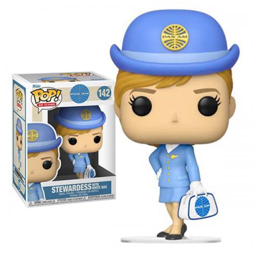 Funko  Funko Pop ! Pan Am: Stewardess w/White Bag (142) 