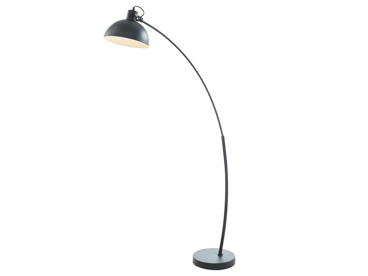 OZAIA Lampada da terra arco stile vintage LOPAZ Ferro 62Nero  