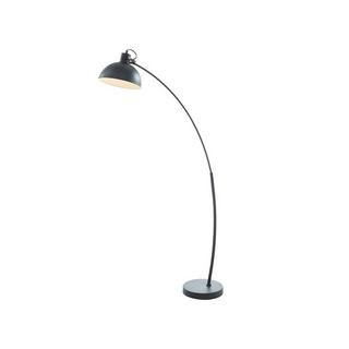 OZAIA Lampada da terra arco stile vintage LOPAZ Ferro 62Nero  