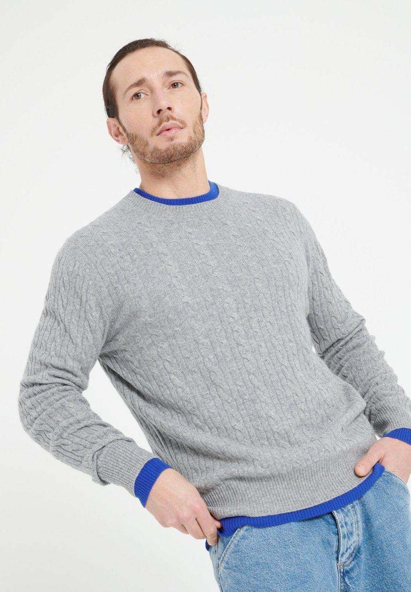 Studio Cashmere8  ZACH 5 Pullover mit Rundhalsausschnitt - 100% Kaschmir 