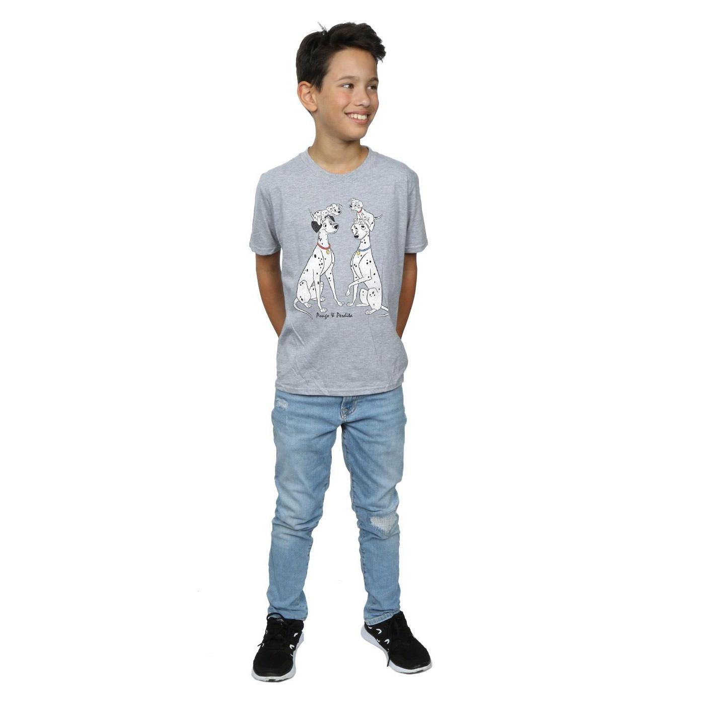 Disney  101 Dalmatians Pongo And Perdita TShirt 