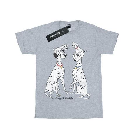 Disney  101 Dalmatians Pongo And Perdita TShirt 