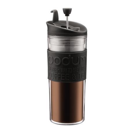 bodum Mug à piston isotherme en plastique TRAVEL PRESS  