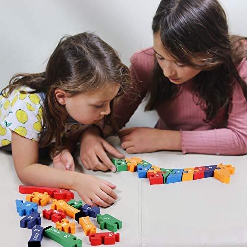 Activity-board  Holzpuzzle Giraffe - Alphabet und Zahlenpuzzle 