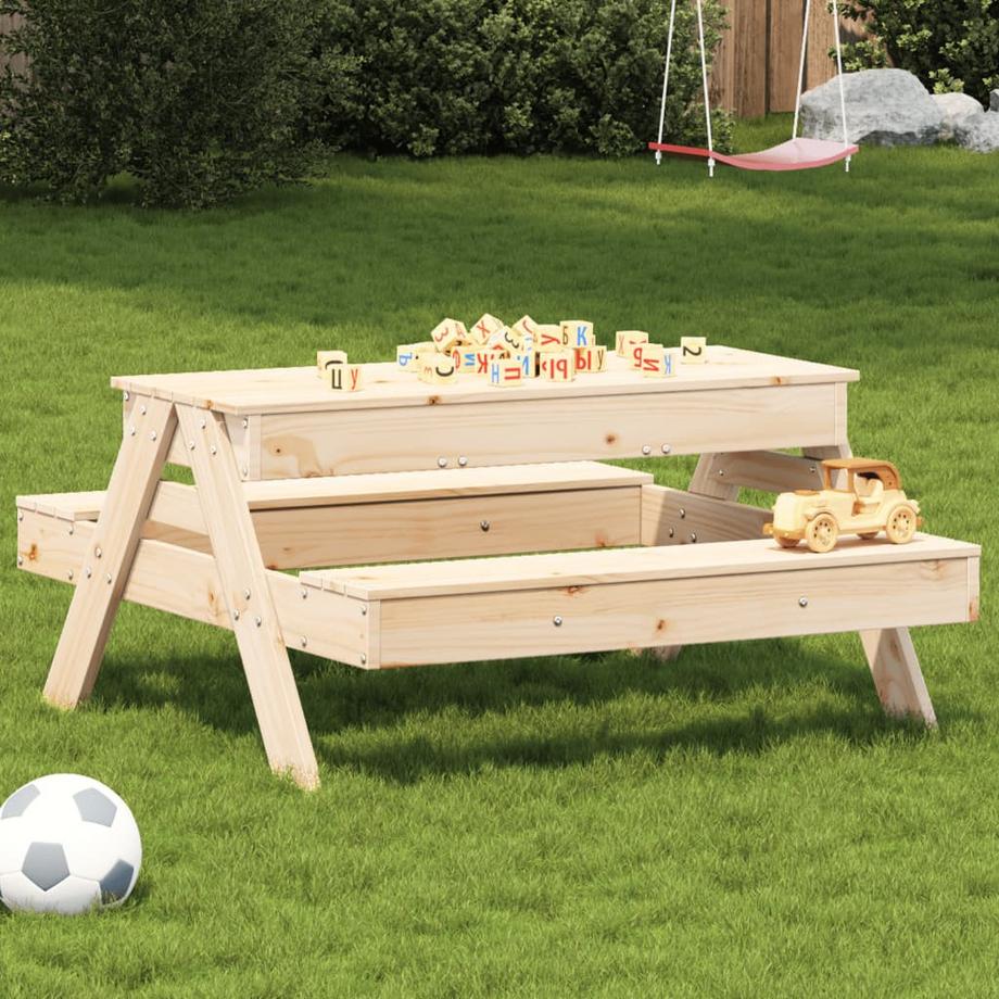 VidaXL Picknicktisch kiefernholz  