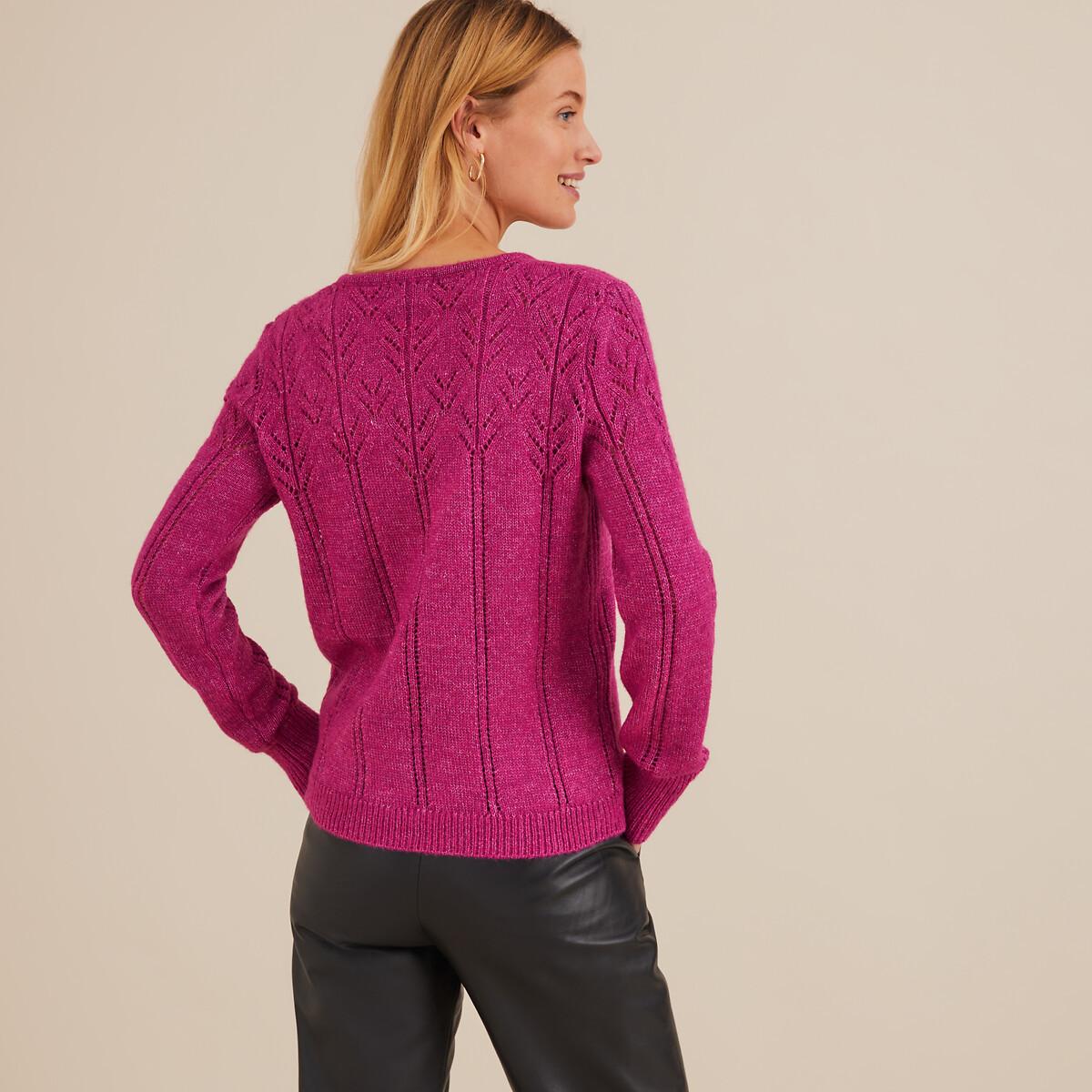 La Redoute Collections  Feinstrickpullover mit V-Ausschnitt 