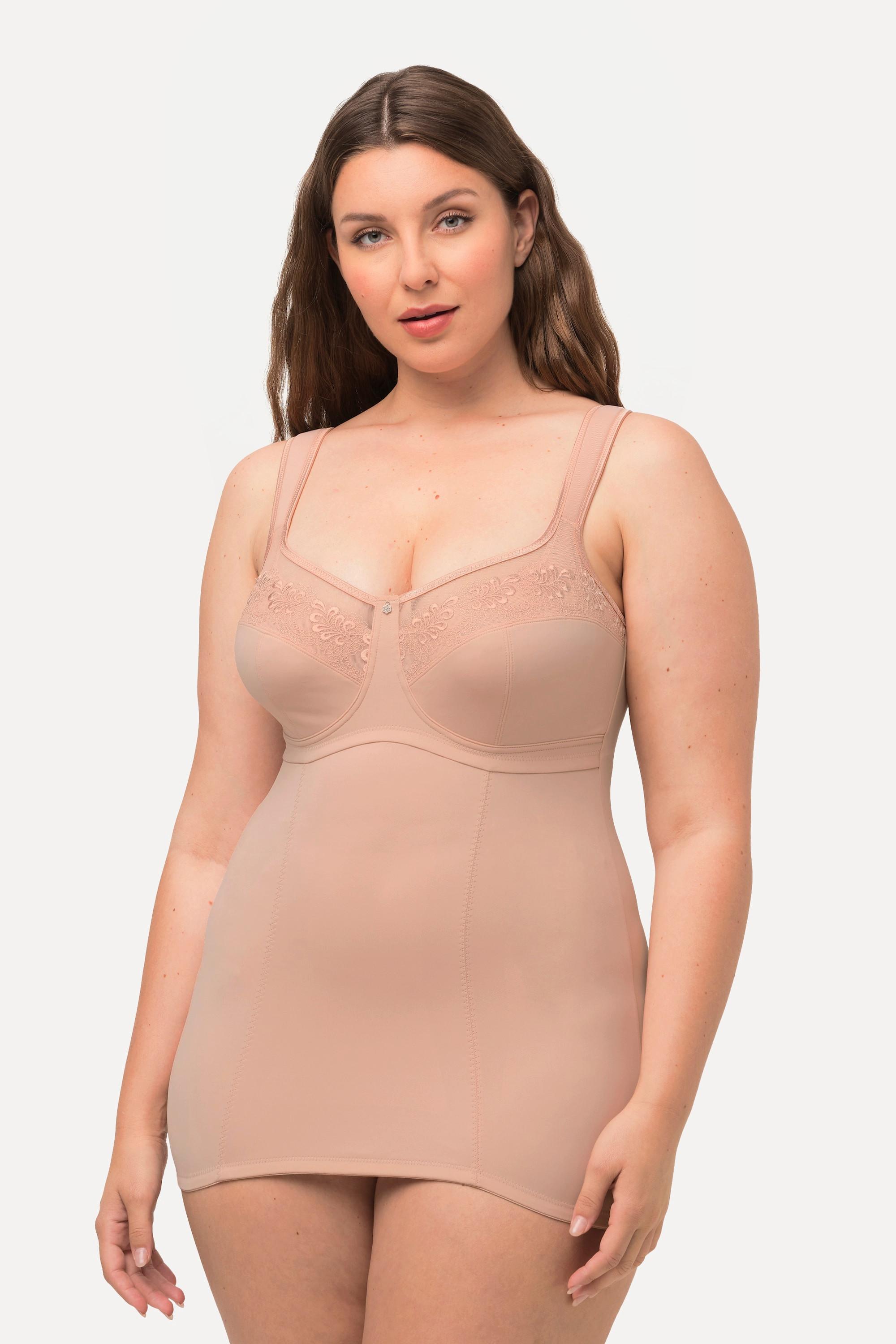 Ulla Popken  Shaping-Top, Stickerei, Powermesh, verstellbare Träger 