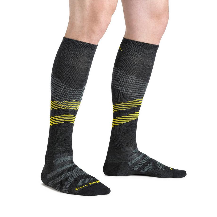 Darn Tough Vermont  Calze Uomo Ginocchio Sci Snowboard Ultra Leggere in Lana Merino 