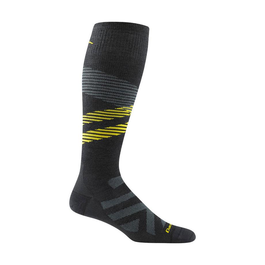 Calze Uomo Ginocchio Sci Snowboard Ultra Leggere in Lana Merino