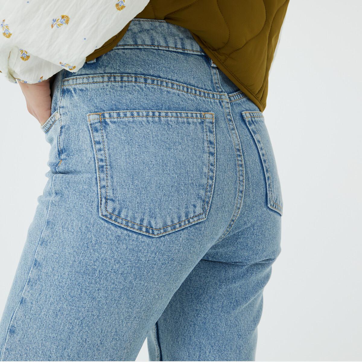 Image of High-waist-jeans Damen Blau 38