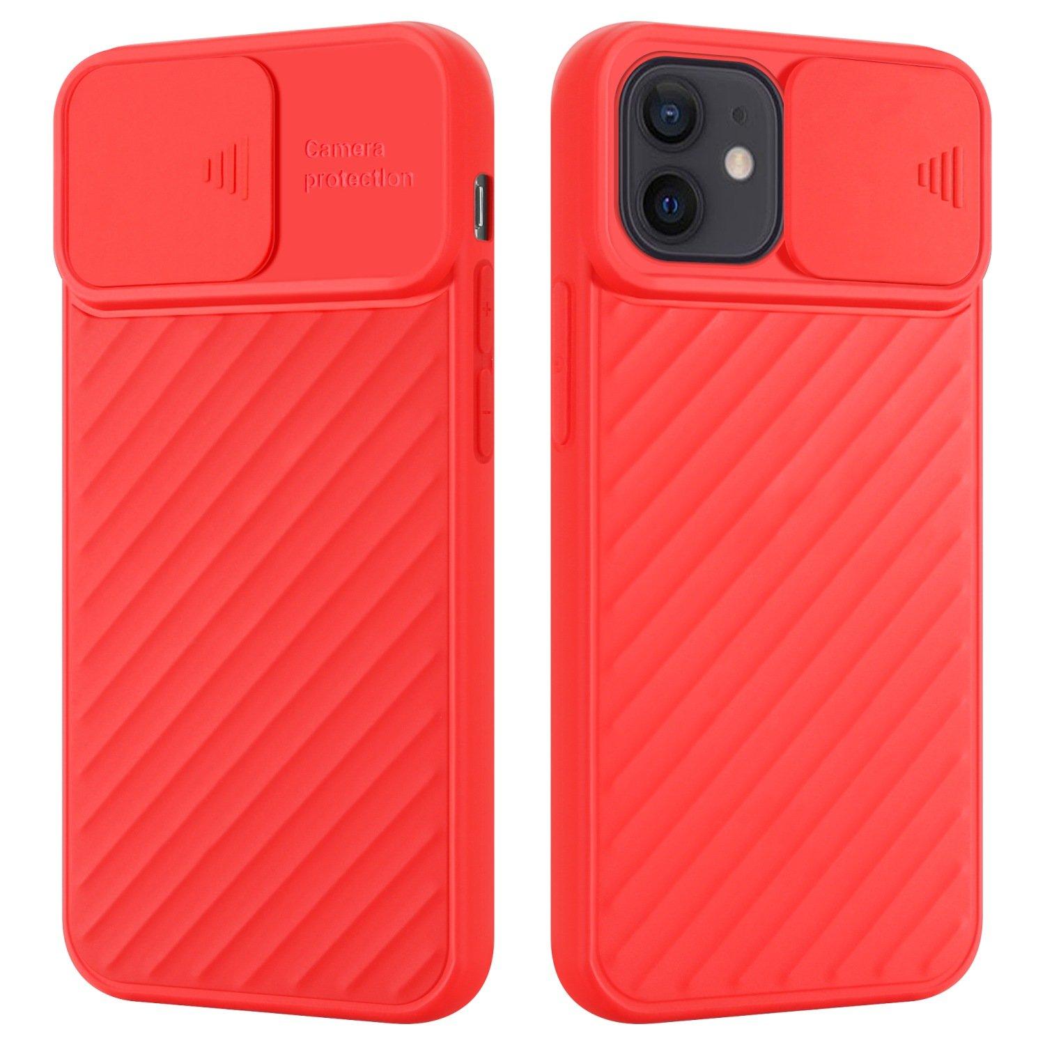 Cadorabo  Hülle für Apple iPhone 12 MINI TPU Silikon und Kameraschutz 