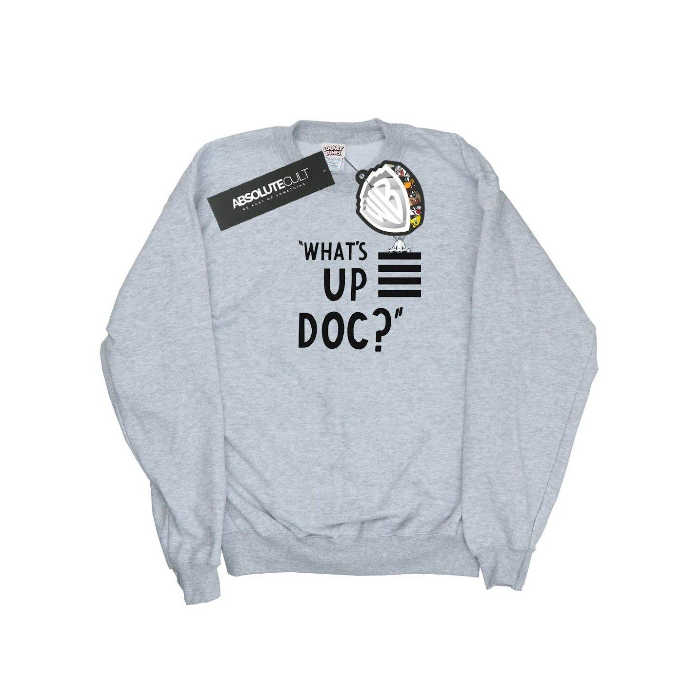 Image of What's Up Doc Sweatshirt Herren Grau M