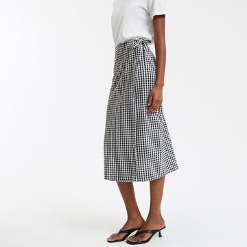 Gerader Midi-Wickelrock