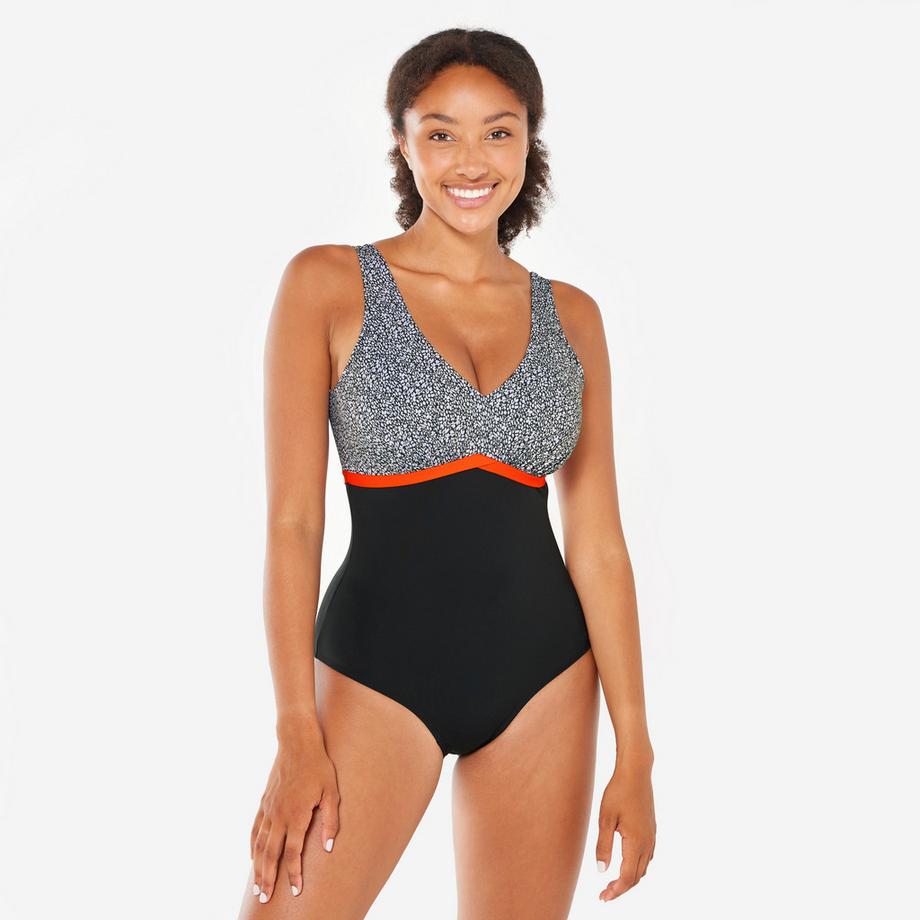 Costume da bagno donna aquafitness sintetico
