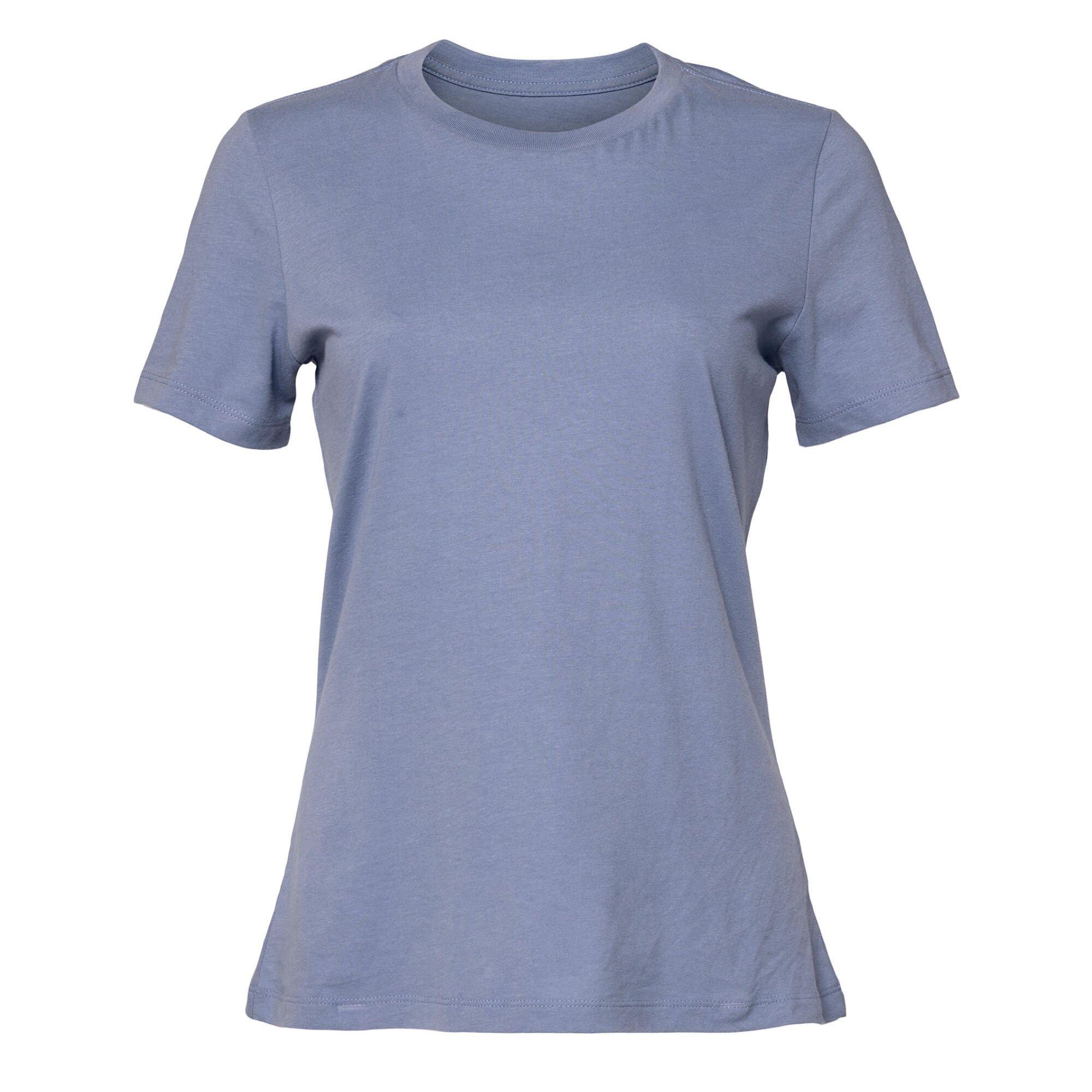 Image of Tshirt Jersey Kurzarm Damen Lavendel S