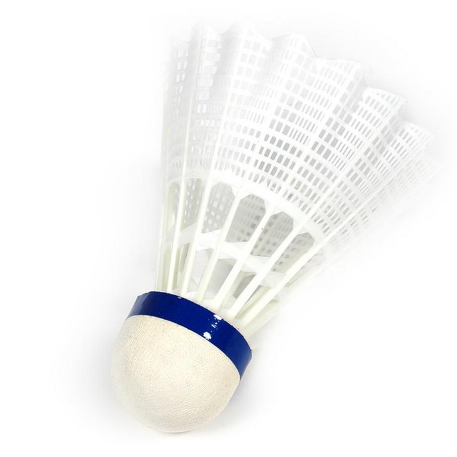 GladiatorFit  Omada Nylon Badminton Federbälle für Training und Wettkampf (6er Set) 