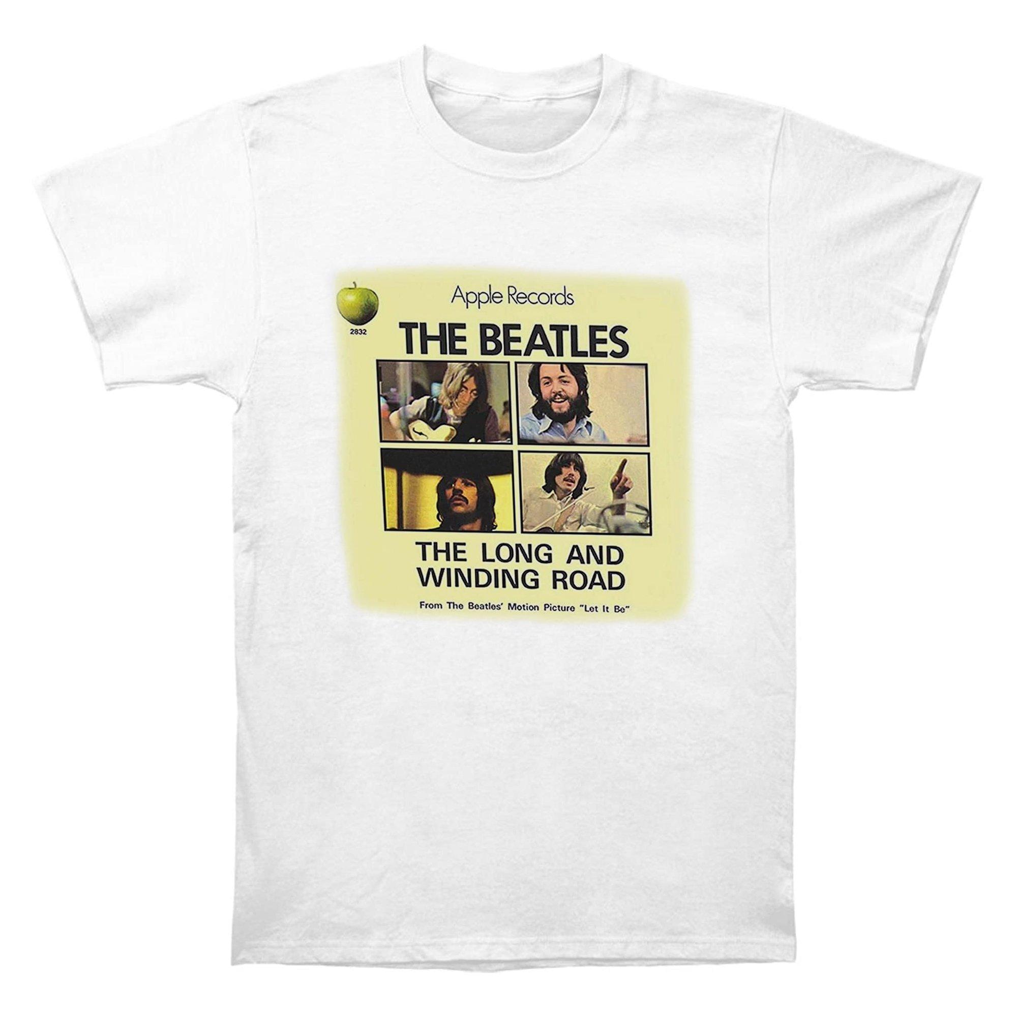 The Beatles  Tshirt LONG & WINDING ROAD 