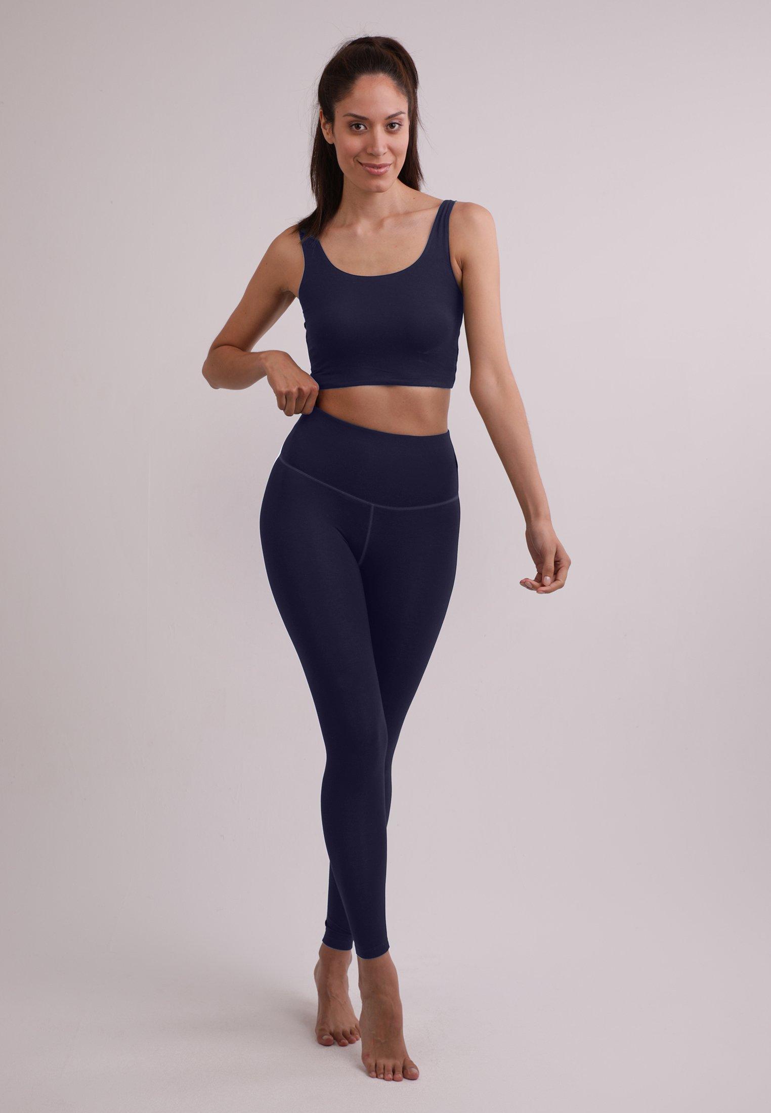 CASH-MERE.CH  Legging de yoga à taille haute en bambou 