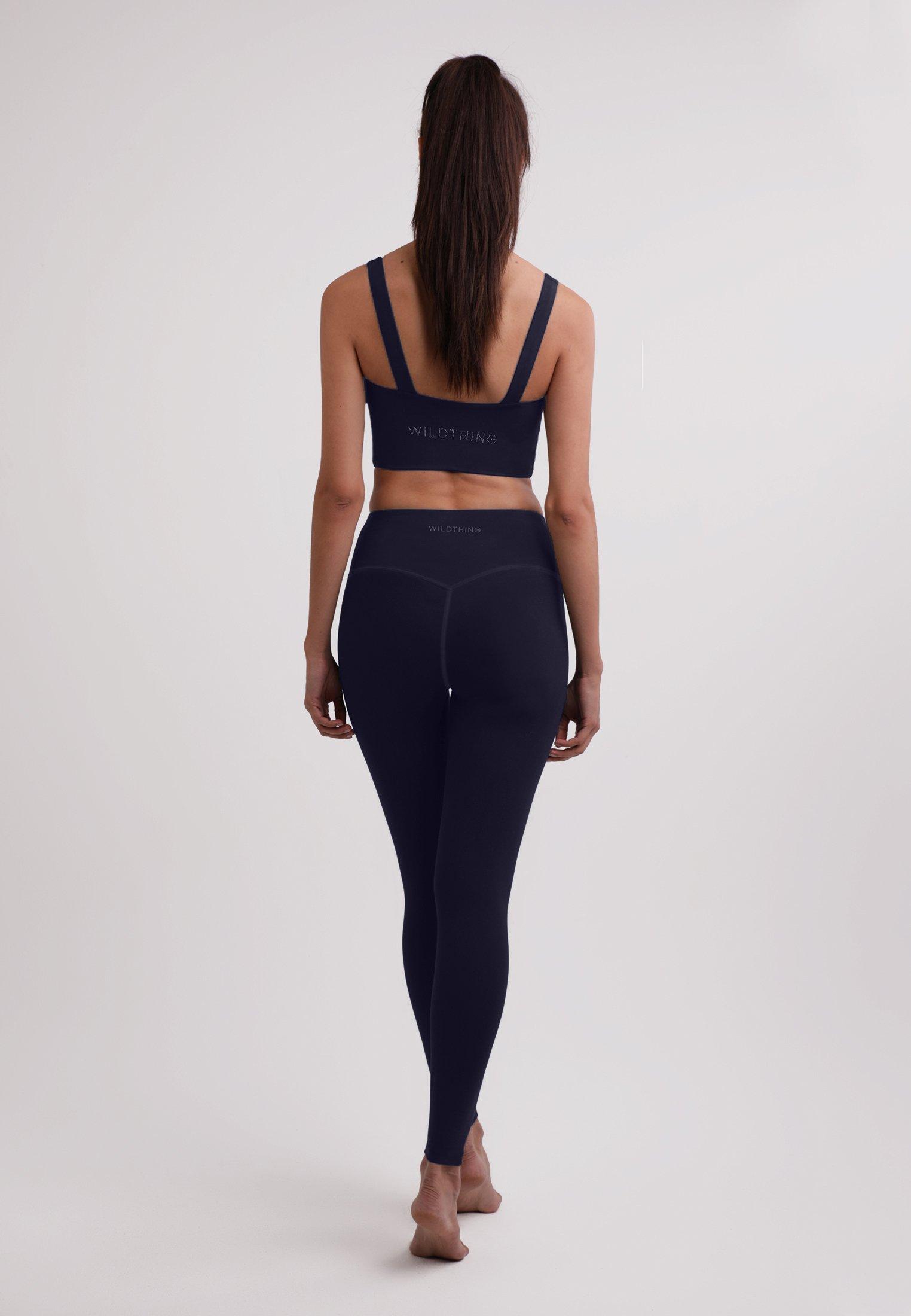 CASH-MERE.CH  Yoga Leggins aus Bambus mit hohem Bund 