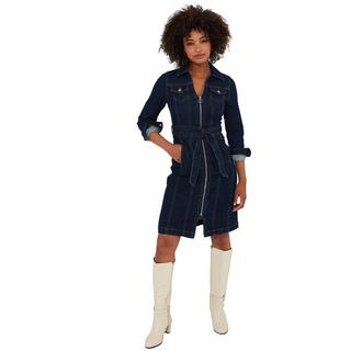 Joe Browns  PETITE Robe Denim Zippée Devant Rétro 