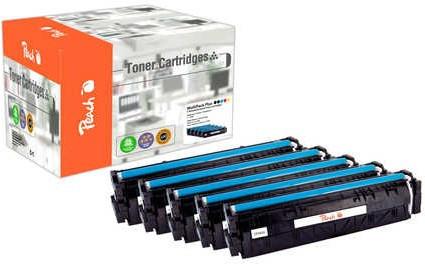 Peach  Spar Pack Plus Moduli toner compatibili con HP No. 203X 