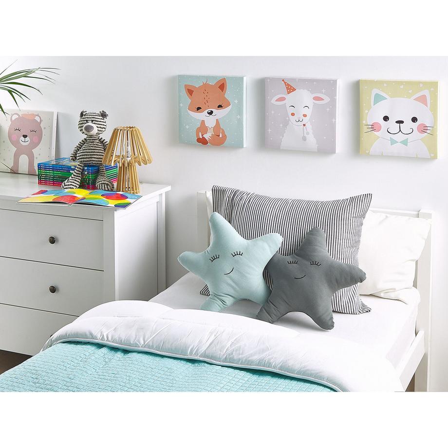 Beliani Set di 2 cuscini en Cotone  BHOPAL  