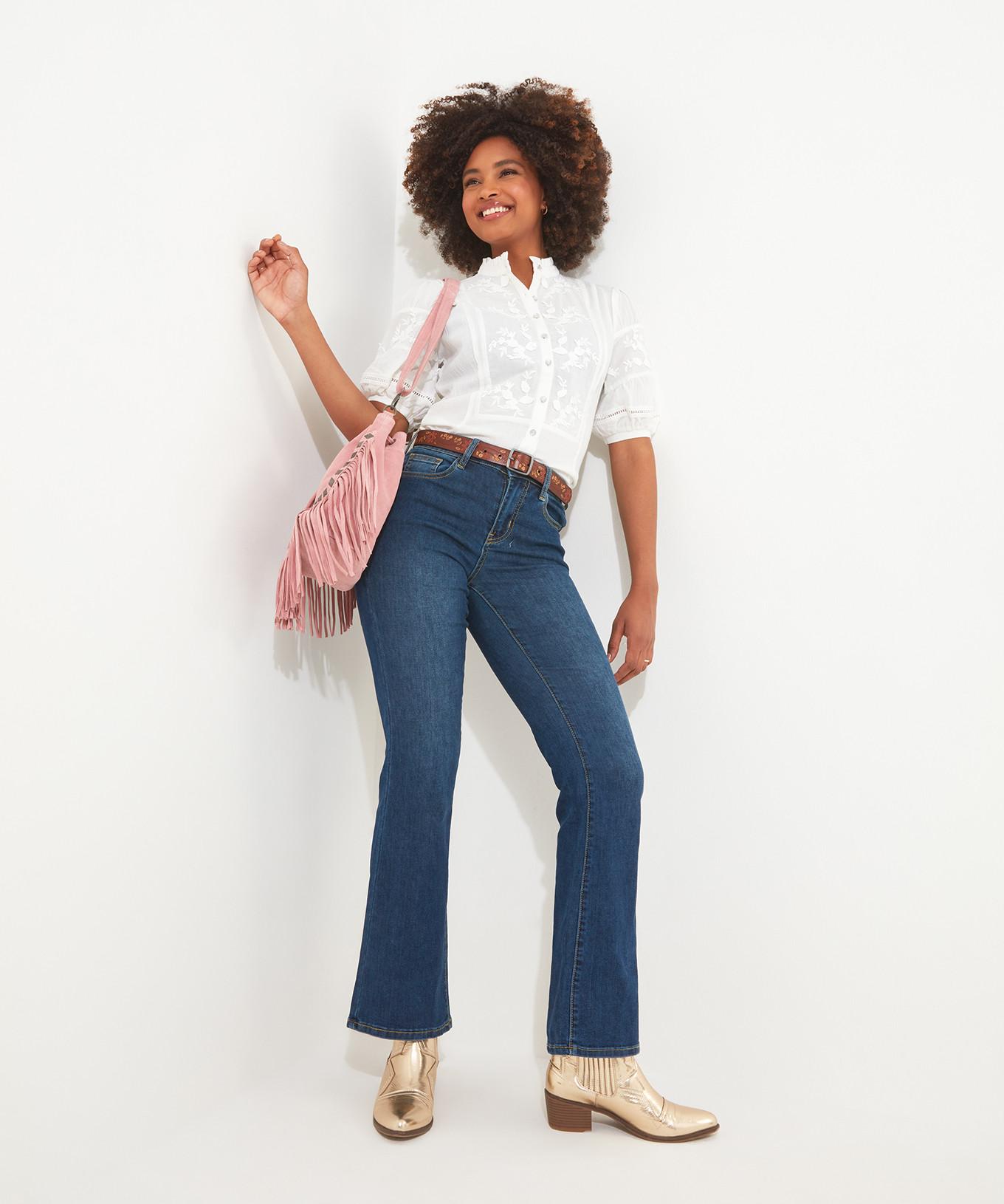 Joe Browns Volantkragen bestickte Bluse  