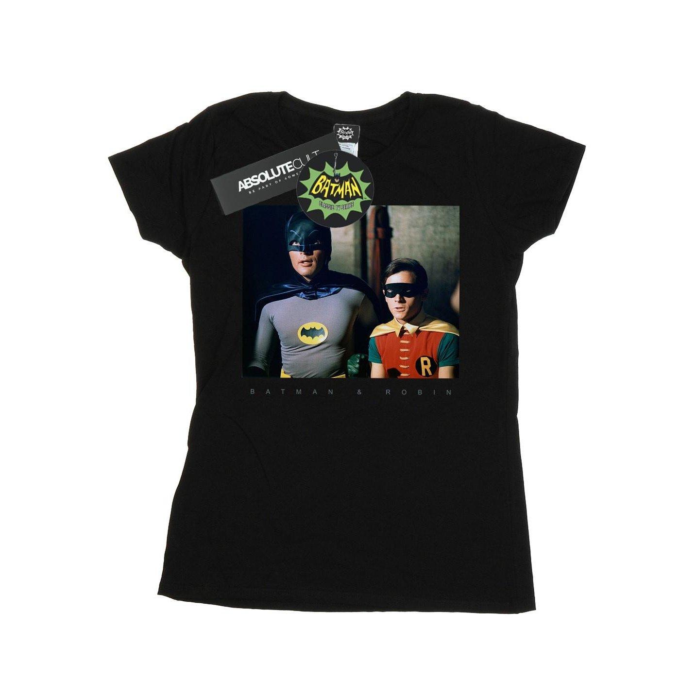 DC COMICS  Tshirt BATMAN TV SERIES DYNAMIC DUO 