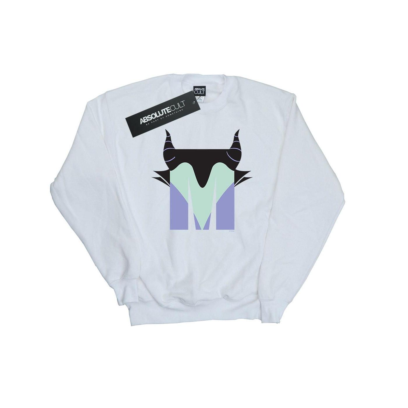 Image of Alphabet M Is For Maleficent Sweatshirt Damen Weiss M