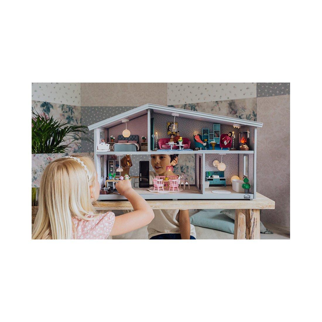 LUNDBY  Puppenhaus 4 Zimmer 