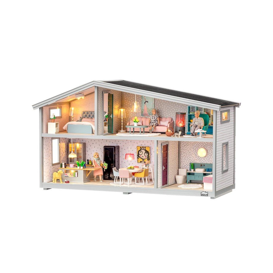 LUNDBY  Puppenhaus 4 Zimmer 