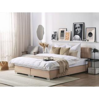 Beliani Boxspring Bett aus Polyester Modern ADMIRAL  