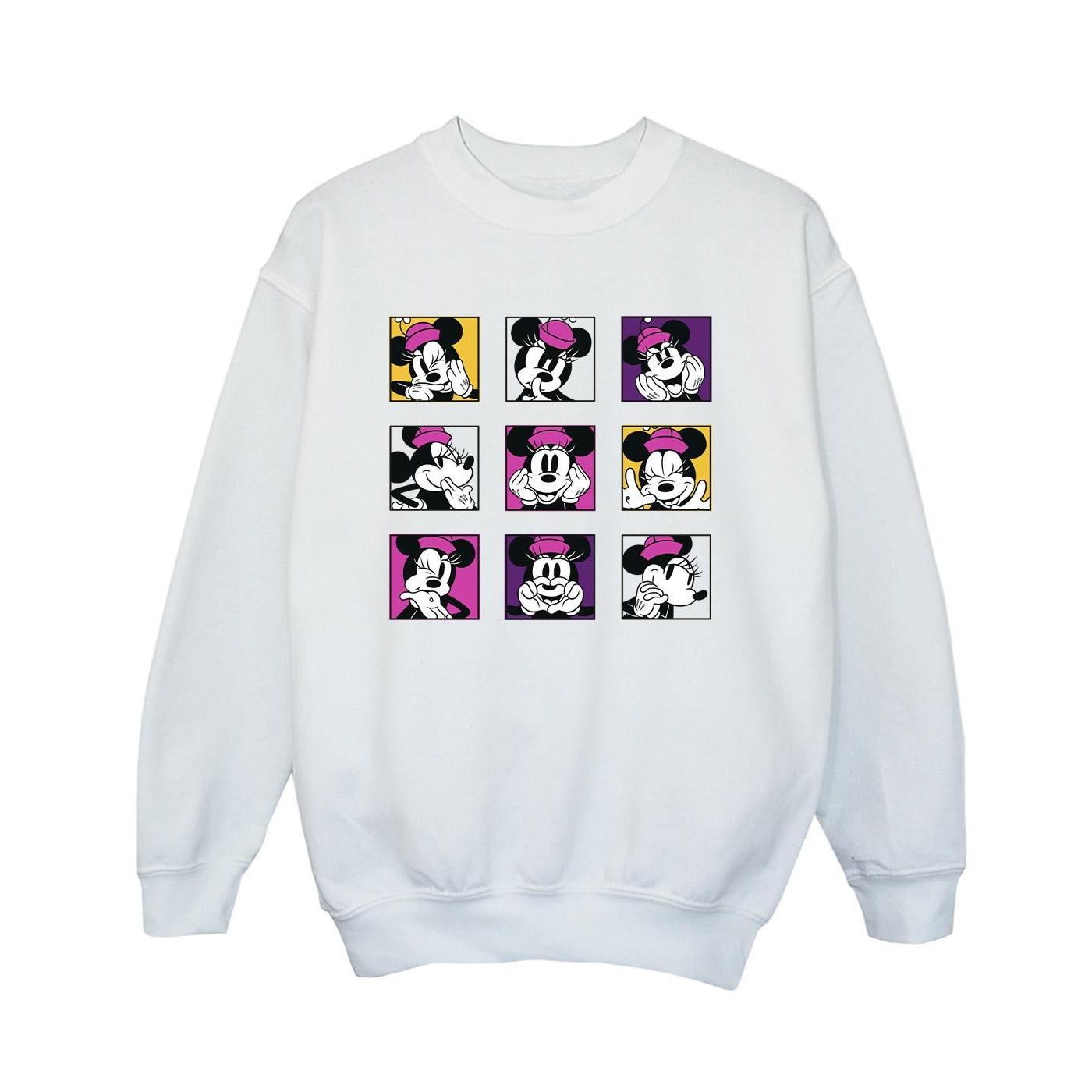 Disney  Minnie Mouse Squares Sweatshirt 