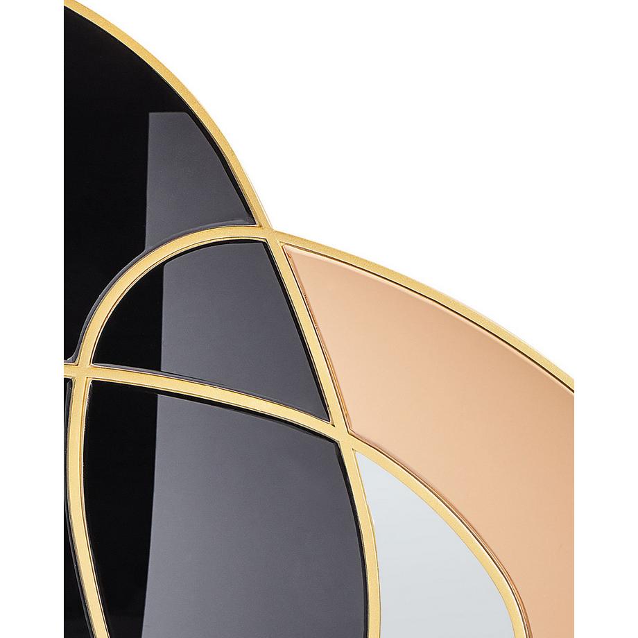 Beliani Wandspiegel aus Glas Modern TAILLY  