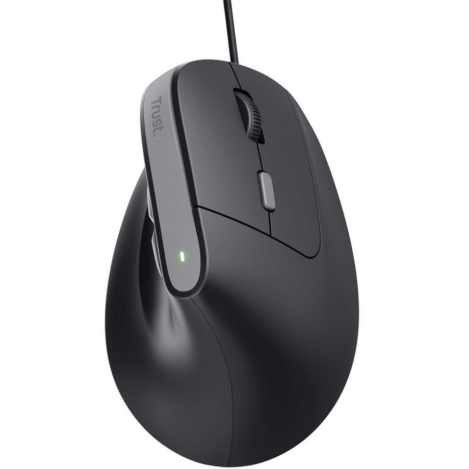 Trust  Bayo II Ergonomische Maus Schwarz 