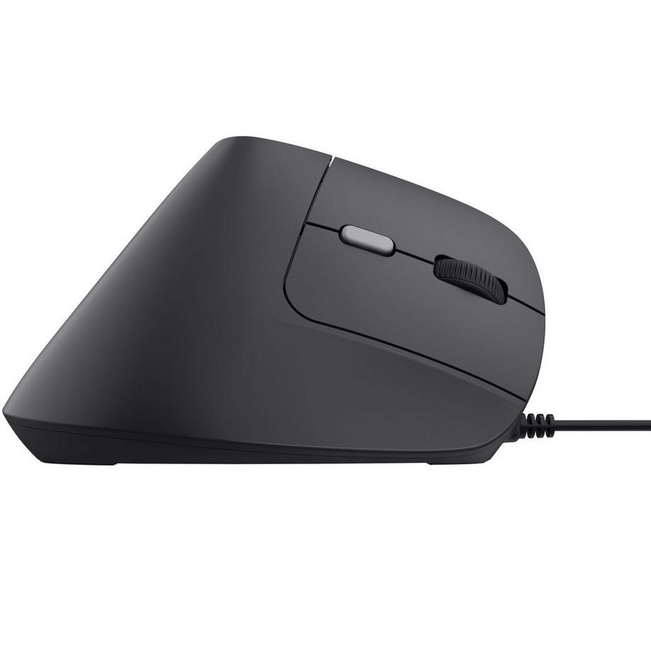 Trust  Bayo II Ergonomische Maus Schwarz 