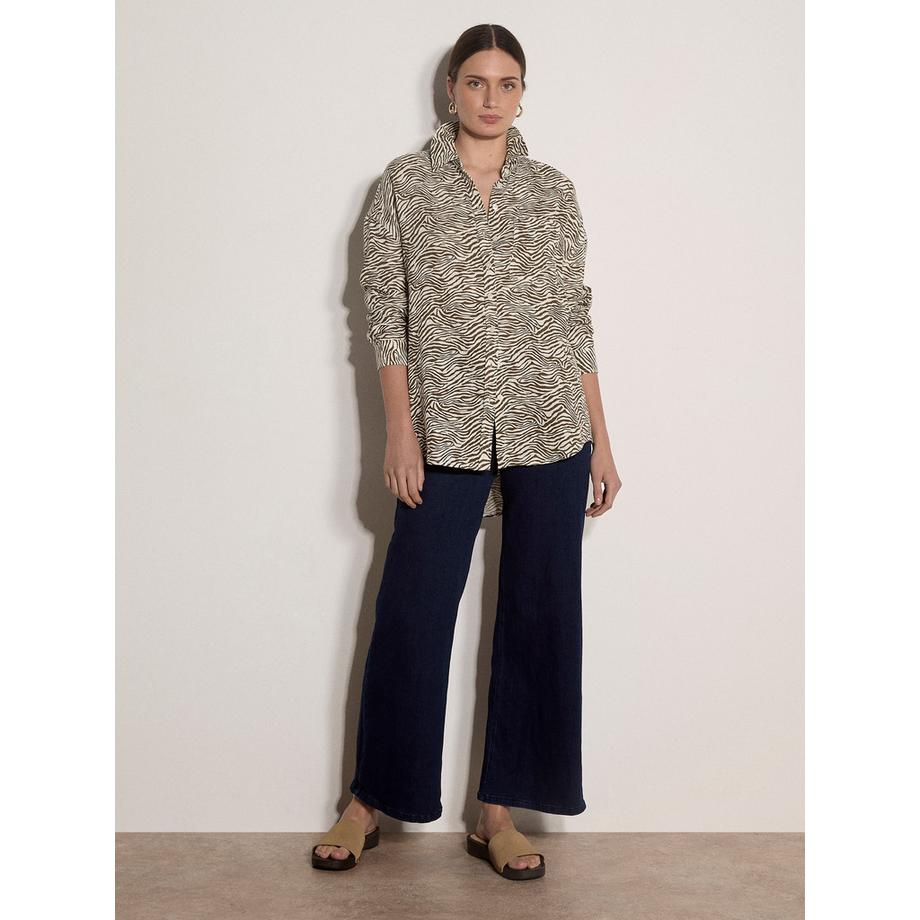 APRICOT Chemise Oversize Imprimé Zèbre  