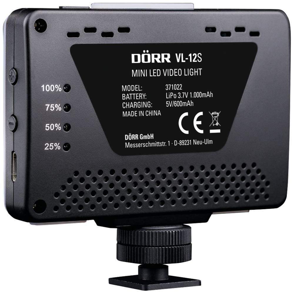 Dörr  Mini LED Videolicht VL-12S 