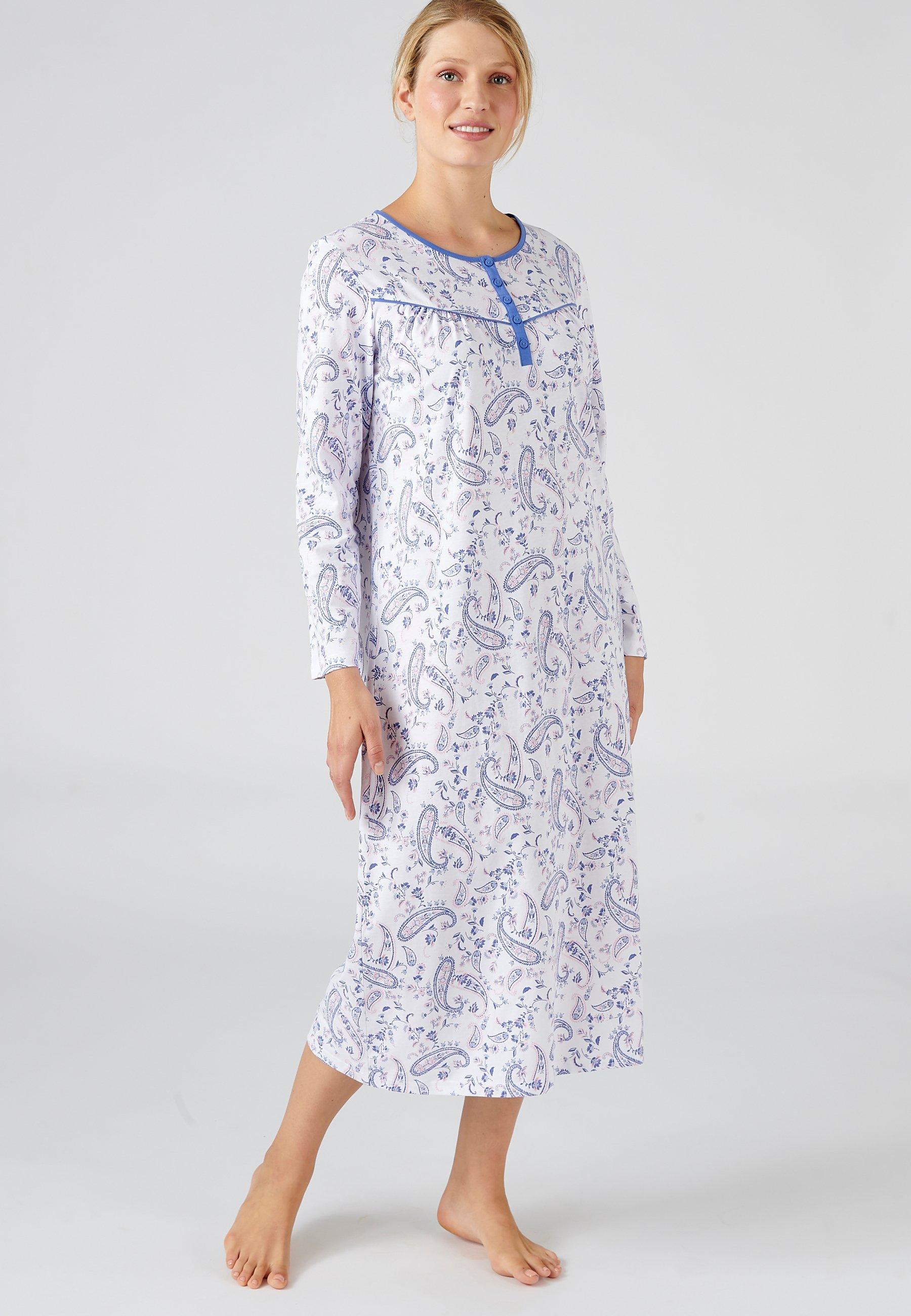 Image of Nachthemd. Damen Blau 38/40