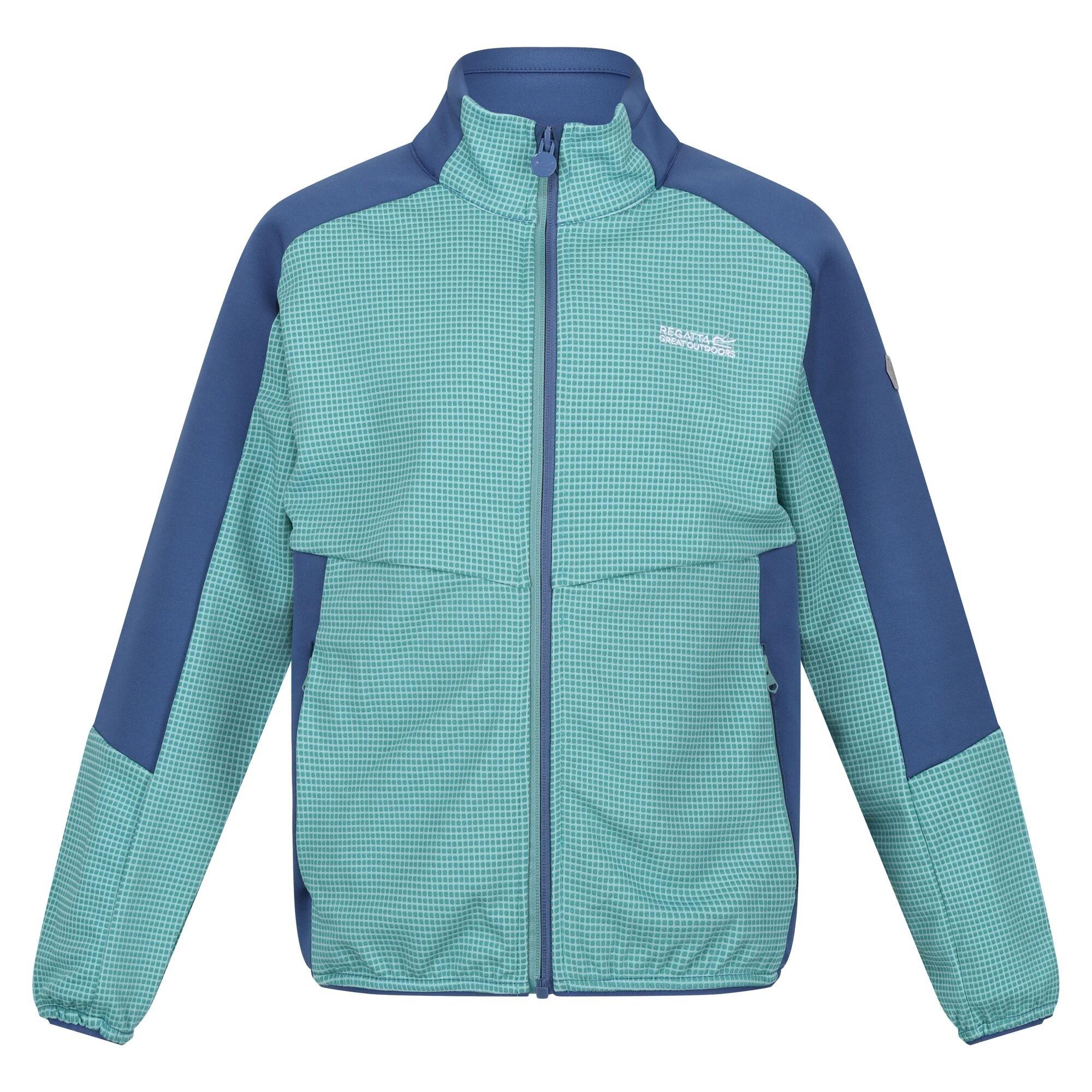 Image of Highton Ii Fleecejacke Damen Stahlblau 128
